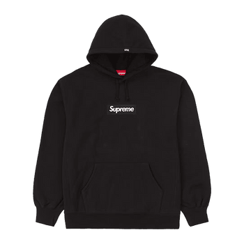 Box Logo Hooded Sweatshirt Black image