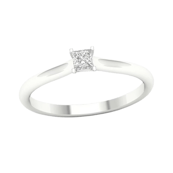 Diamond Solitaire Ring 1/6 ct image