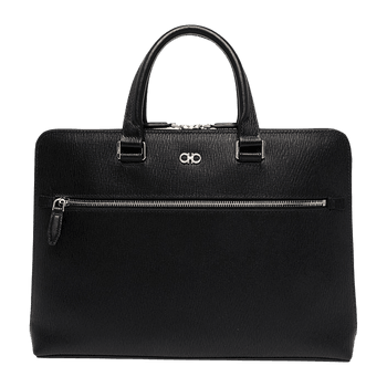 Gancini Leather Business Bag image