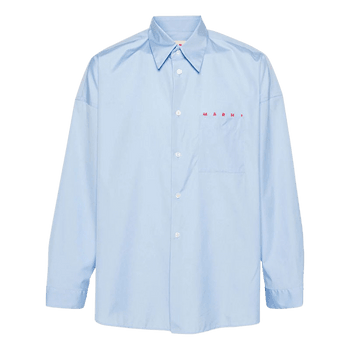 Logo-Print Cotton Shirt image