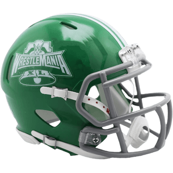 WrestleMania 40 Kelly Green Speed Mini Helmet image