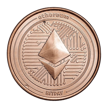 1 oz Copper Round - Ethereum image