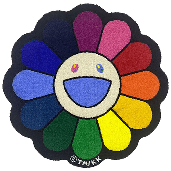Flower Floor Mat Rug image
