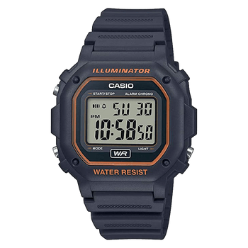 Big Square Quartz Black Watch image