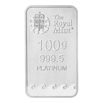 100g Platinum Bar image