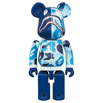 Bearbrick ABC Camo Shark Chogokin 200% image