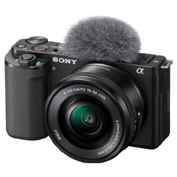 Alpha ZV-E10 Kit Mirrorless Vlog Camera with 16-50mm Lens image