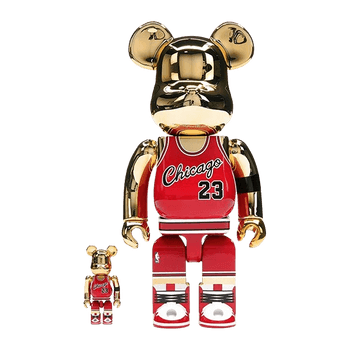 Bearbrick 1985 Rookie Jersey 100% & 400% Set image