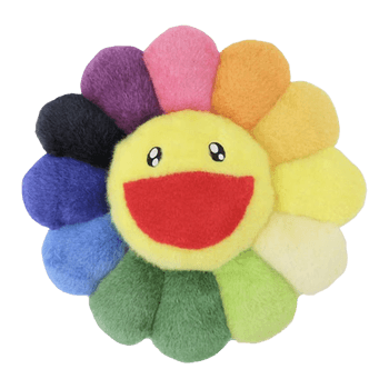 Rainbow Flower Plush 30CM image