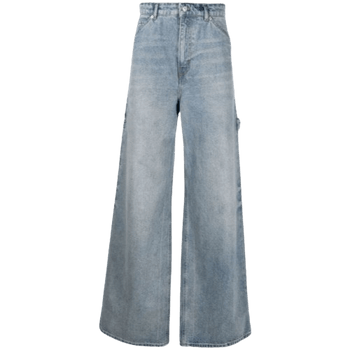 Patch Pockets Denim Jeans image