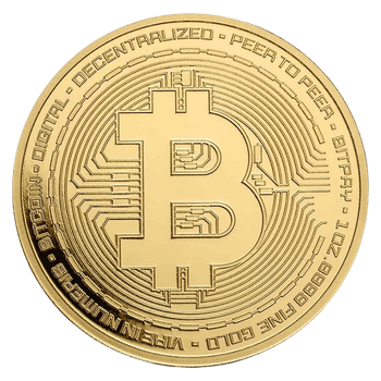 1 oz Gold Bitcoin image