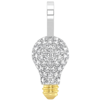 Light Bulb Pendant 14k image