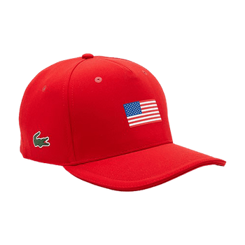 Unisex Presidents Cup Lacoste Sport American Flag Adjustable Cap image