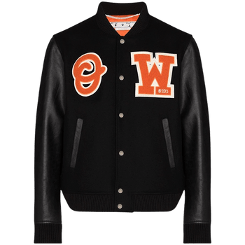 Logo-Patch Varsity Jacket (Orange) image