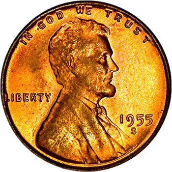 95% Copper Lincoln Memorial Pennies image