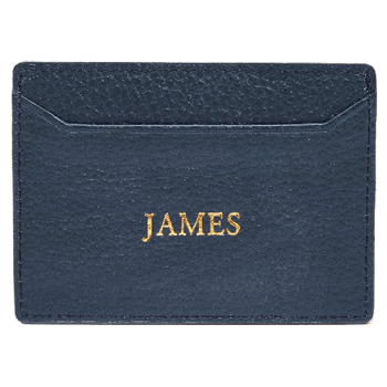 James Bond 007 Personalised Leather Card Holder image