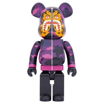 Bearbrick Camo Tiger 1000% image