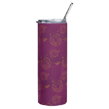 Wonka Swirl Pattern 20 Oz Skinny Tumbler image