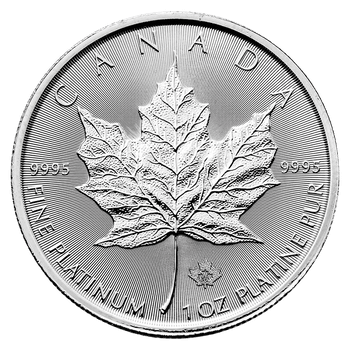 1 oz Platinum Maple Leaf image