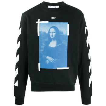 Mona Lisa Print Sweatshirt image