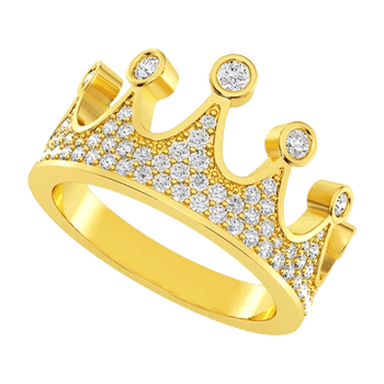 Crown Ring 14k image